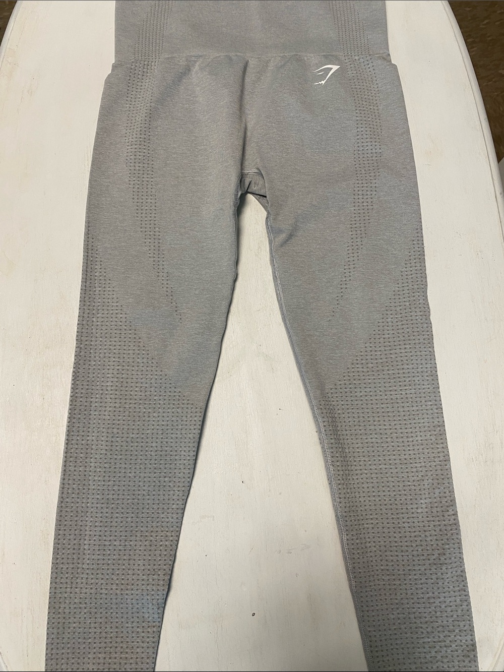 Gymshark Seamless High-Waist Leggings in Gray